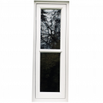 Elegant timber window of the flush casement type